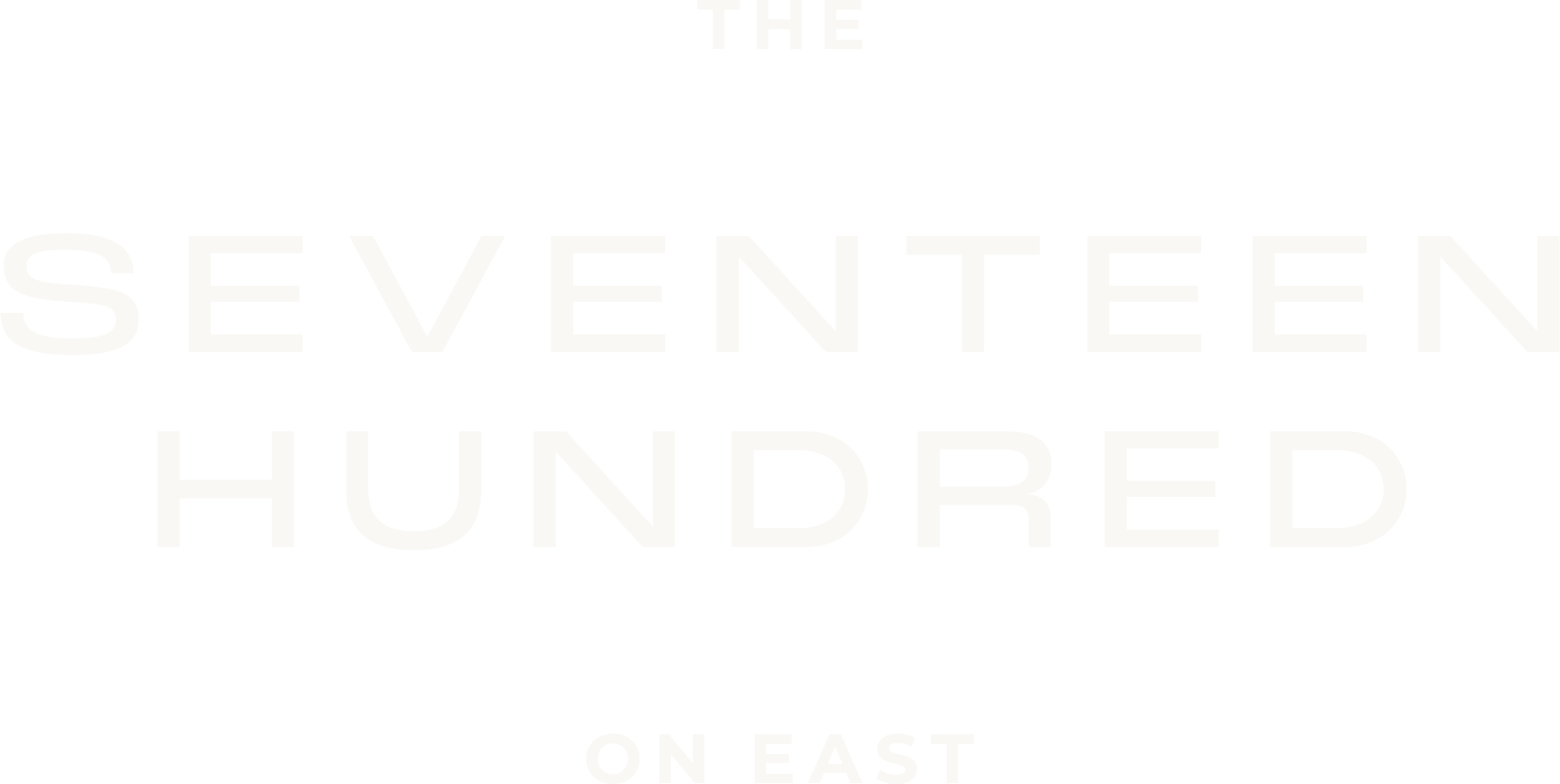 The Seventeen Hundred on East Logo